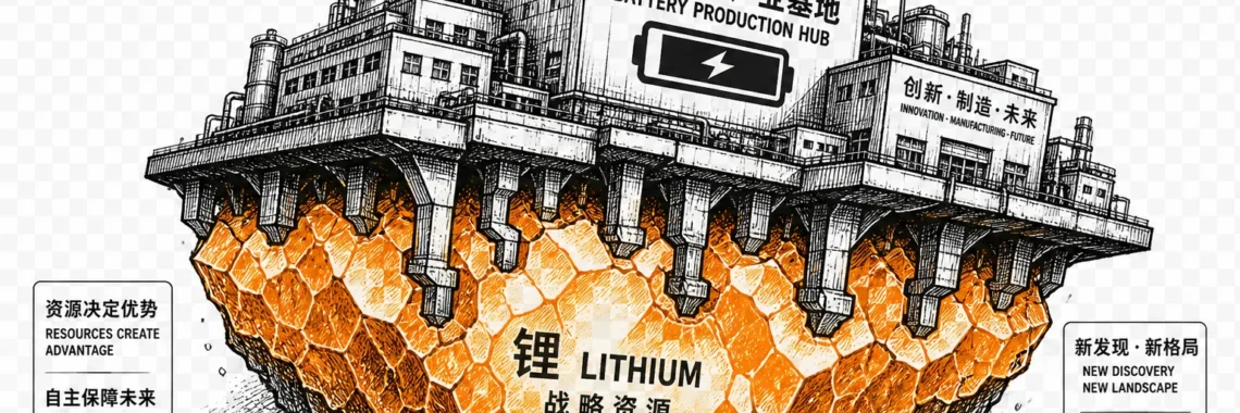 Strategic Implications of Lithium Deposits Beneath China’s Battery Manufacturing Hubs